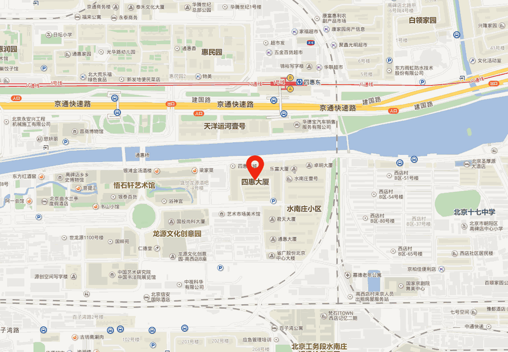 四惠大厦位置地图